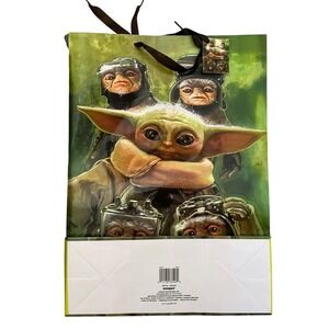 Star Wars Grogu Baby Yoda Gift Bag Large The Mandalorian Anzellans Unique 37518